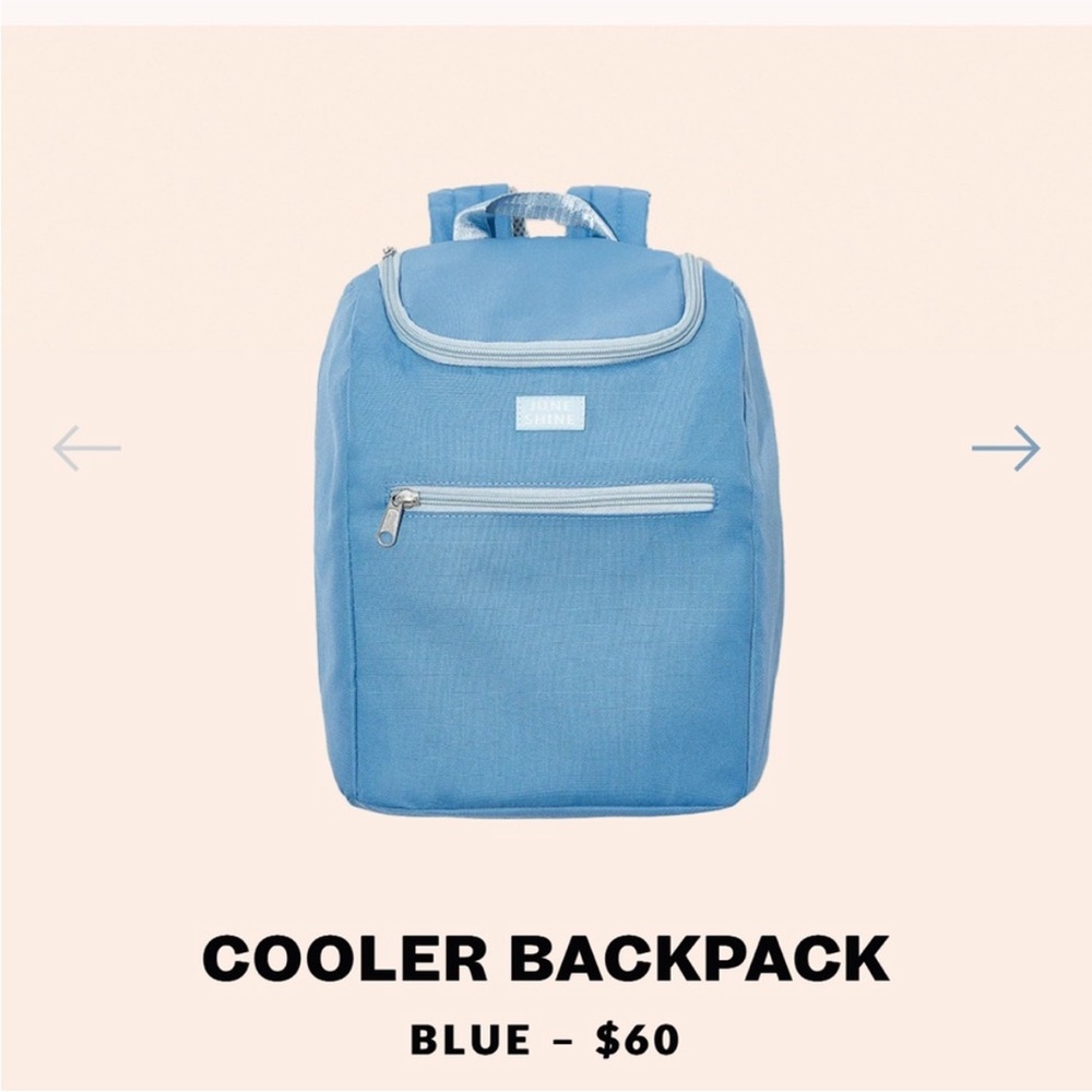 June Shine cooler backpack